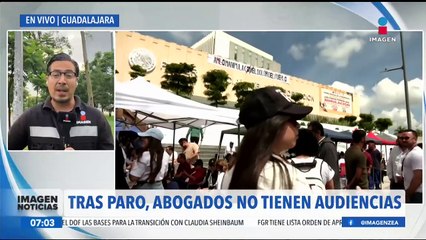 Paro del Poder Judicial: abogados en Zapopan sólo atenderán el 5% de los casos