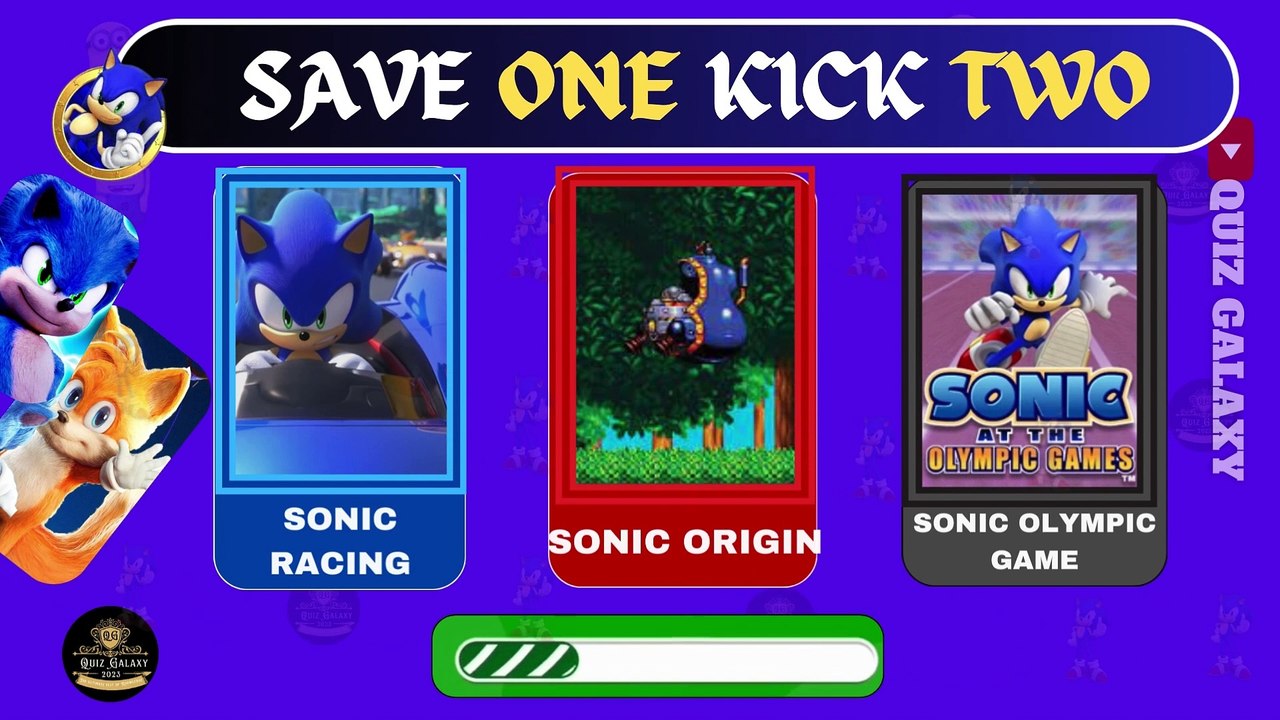 SAVE ONE.. .KICK TWO... SONIC 3 THE HEDGEHOG ⚡️ Would You Rather