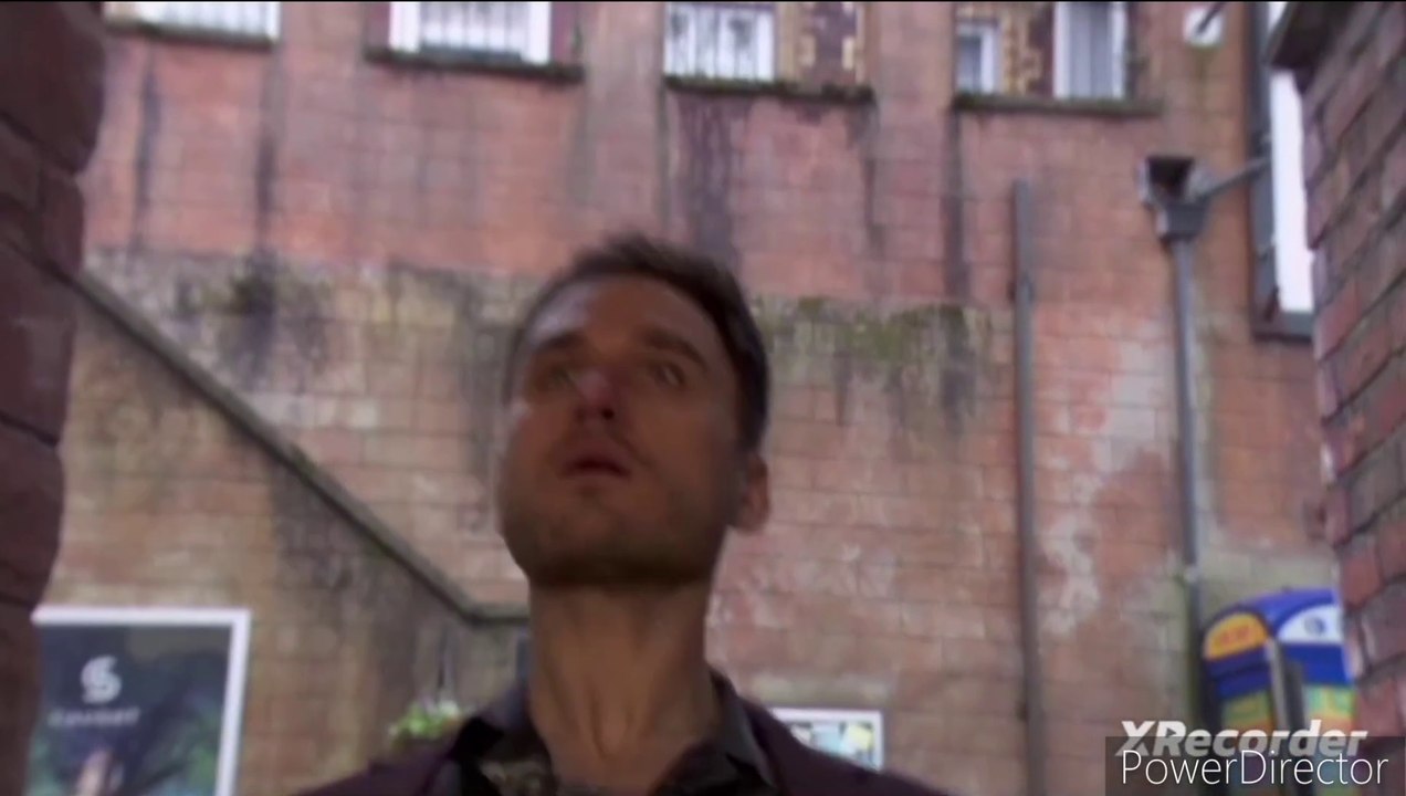 Hollyoaks Warren Fox vs Freddie & Robbie Roscoe/Warren Punches Freddie 7th June 2024