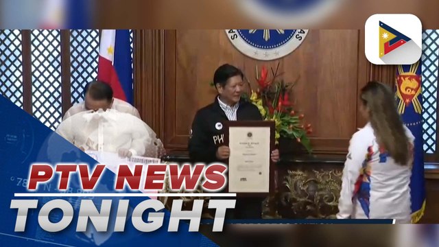 PBBM leads recognition, distribution of incentives to PH Olympians