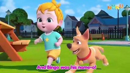 My Dog Song | Bingo | Toddler Songs & Nursery Rhymes |  NuNu  Tv Kids Songs