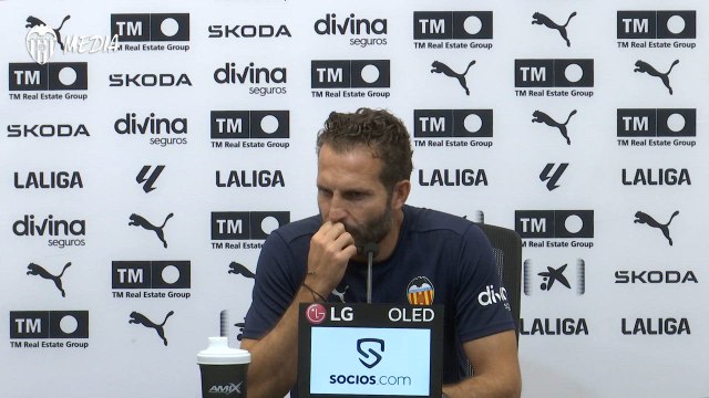 Baraja, rueda de prensa previa al celta vs. Valencia