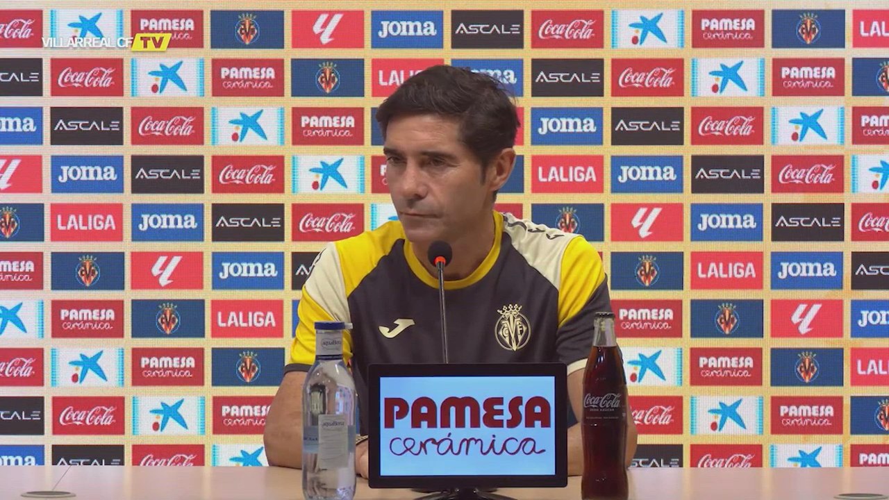 Marcelino, rueda de prensa previa al SevillaFC vs Villarreal