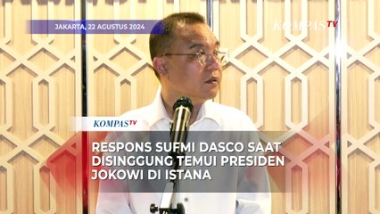 Respons Sufmi Dasco Saat Disinggung Temui Presiden Jokowi di Istana Soal Pembatalan RUU Pilkada