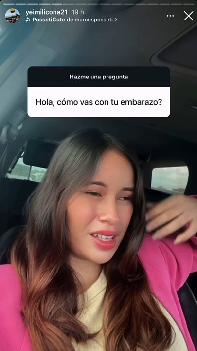 Novia de Shin Fujiyama revela cómo va con su embarazo