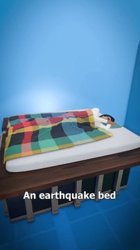 Earthquake Beds (Explained) #USA #Canada #Viral #Famous #trending #UniqueVideo #Viralclips #germany