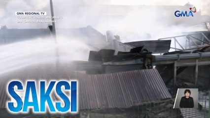 Nasunog ang Matandang Public Market sa Pangasinan 🔥