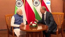 Modi pide paz en Polonia de camino a una Ucrania devastada por la guerra