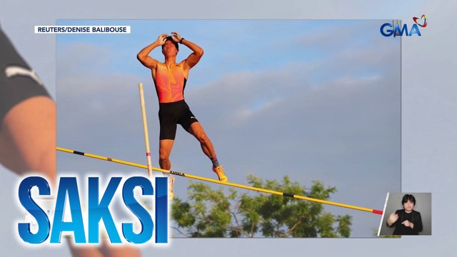 Pole vaulter EJ Obiena, naka-third place tie sa sumunod na laban pagkatapos ng Paris Olympics | Saksi