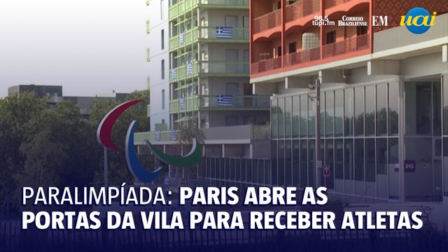 Vila Paralímpica abre suas portas em Paris