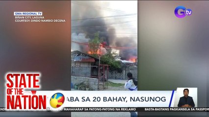 State of the Nation Part 2 (August 21, 2024): 20 bahay, nasunog; Nakaligtas sa Houthi attack; atbp.