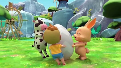 The Names Of Animals_ Cow, Elephant, Lion, Tiger, Crocodile - Explore Animals In The Jungle