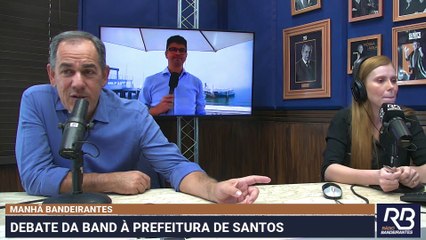 Primeiro debate à prefeitura de Santos