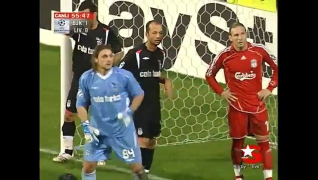 Beşiktaş JK 2-1 Liverpool FC-24 Ekim 2007 (2007-08 UEFA Şampiyonlar Ligi Sezonu,3.Hafta Grup Maçı)
