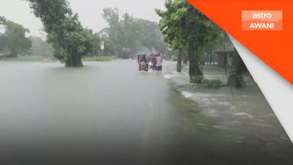 Hampir tiga juta rakyat Bangladesh terkandas akibat banjir