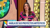 Claudia Arce invitó a las personas a participar de su último videoclip ‘La boliviana’