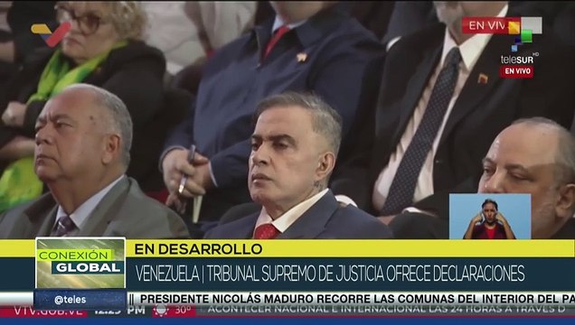 TSJ certifica triunfo electoral del Pdte. reelecto Nicolás Maduro