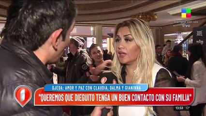 Verónica Ojeda: "Con Claudia está todo bien, tengo diálogo con ella"