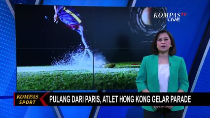 Pulang dari Olimpiade Paris, Atlet Hong Kong Gelar Parade