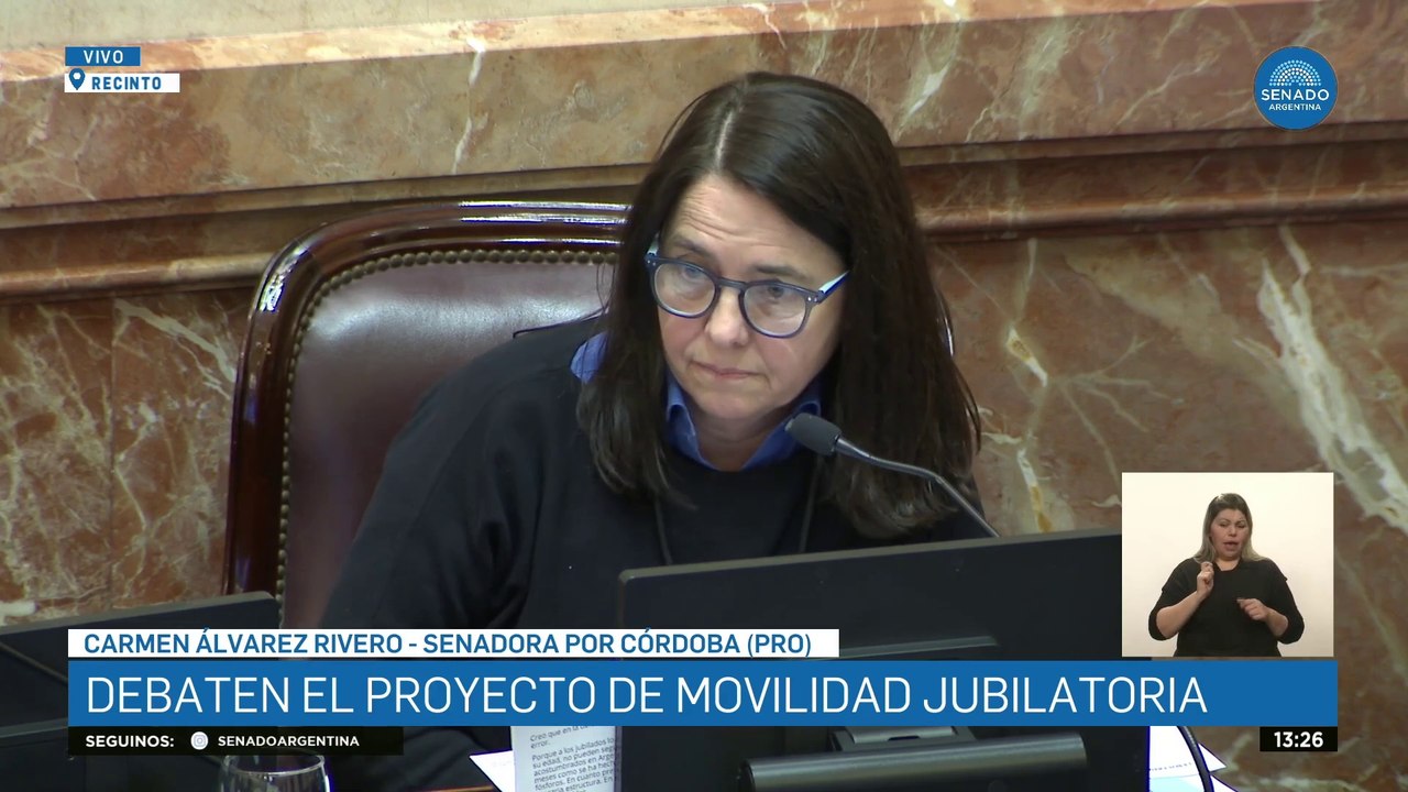 Álvarez Rivero en contra del proyecto de movilidad jubilatoria: "Seamos responsables"