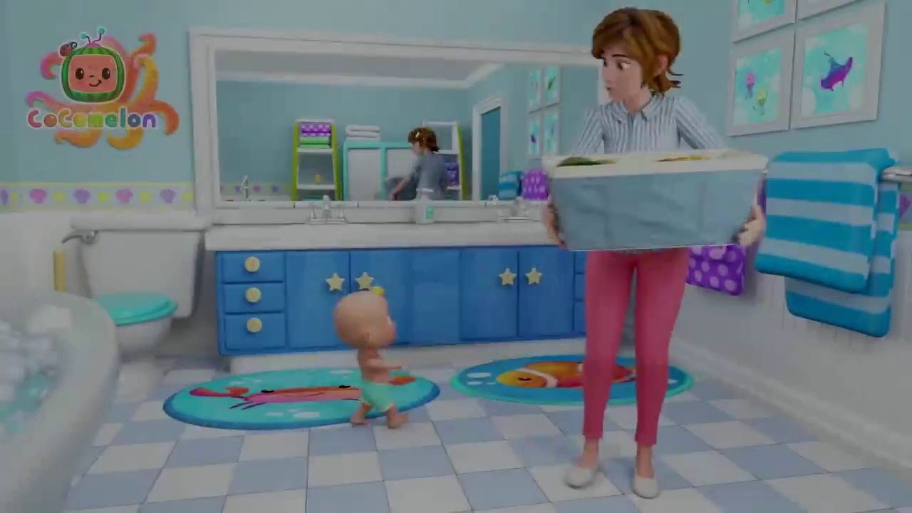 Fast Little Fishy Bath Time!  ｜ CoComelon Nursery Rhymes & Kids Songs