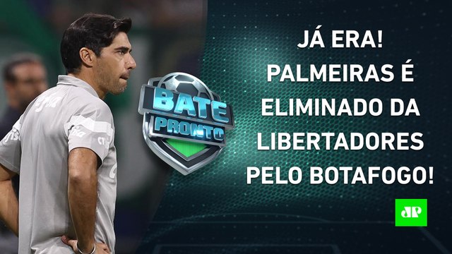 Palmeiras é ELIMINADO pelo Botafogo em JOGO ÉPICO; HOJE TEM Flamengo e São Paulo! | BATE-PRONTO