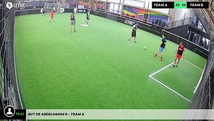 But de Abdelhakim D - Team A