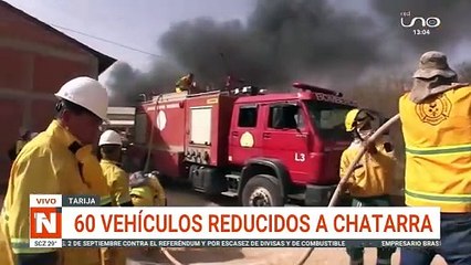 60 VEHÍCULOS REDUCIDOS A CHATARRA