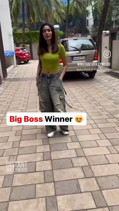 Bigg Boss Ott winner Sana Makbul spotted in Andheri today 