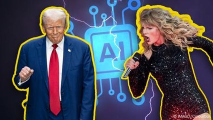 Donald Trump shares fake AI images online