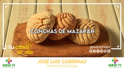 Conchas de mazapán