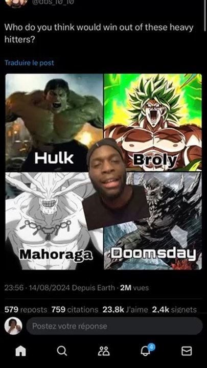 Qui est le fort des 4 ?