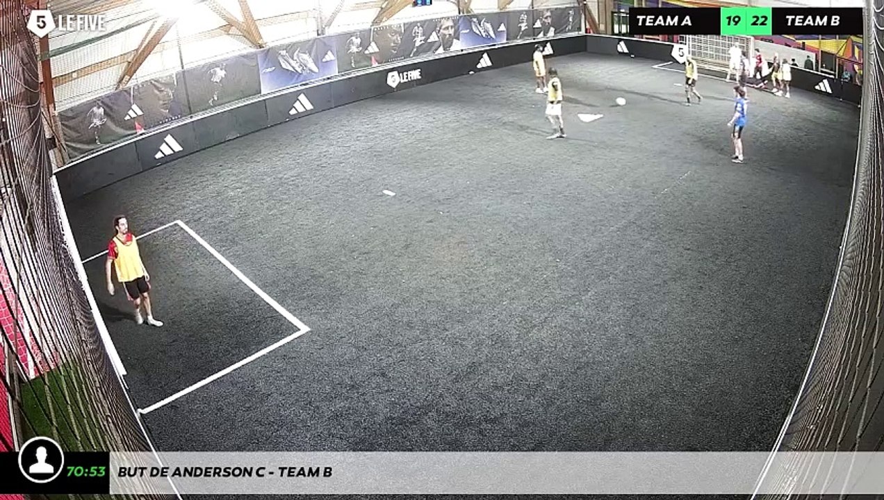But de Anderson C - Team B
