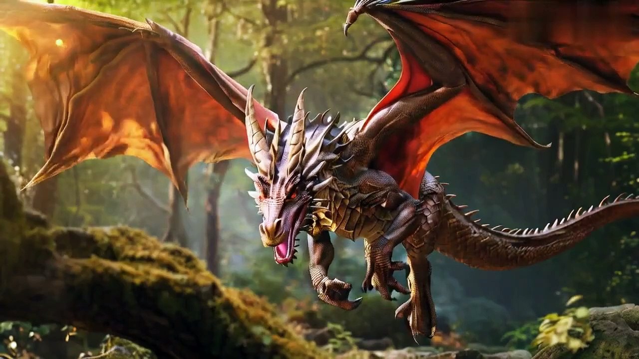 Dragon in the Mystical Jungle!