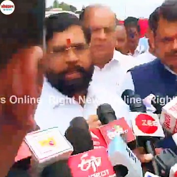 KOLHAPUR |काहीही खोटं बोलायचं आणि रेटून बोलायचं, अशा अशी पद्धत विरोधकांनी अवलंबलेली आहे- एकनाथ शिंदे