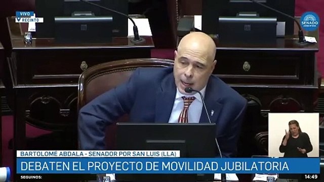 ABDALA SOBRE EL AUMENTO A LAS JUBILACIONES: ES UN RECLAMO NETAMENTE POLÍTICO