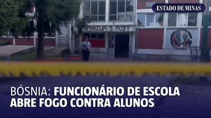 Bósnia: funcionário de escola abre fogo contra alunos