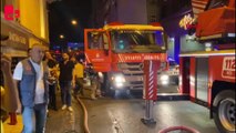 Beyoğlu'nda otelde yangın