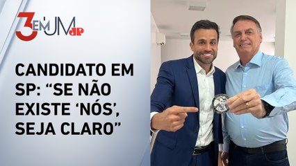 Bolsonaro e Marçal trocam farpas nas redes sociais
