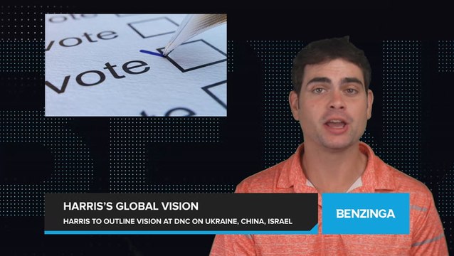 Kamala Harris to Outline Vision at Democratic National Convention. Here's How Analysts Predict the VP Will Approach Ukraine, China, and Israel.