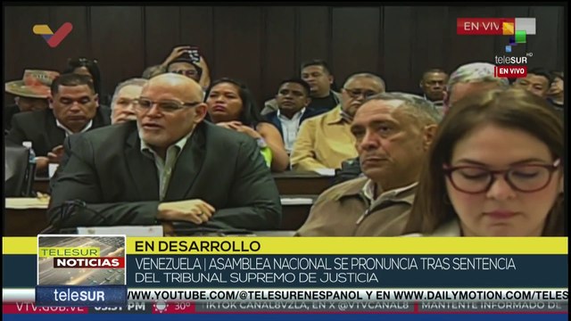 Asamblea Nacional de Venezuela avaló sentencia del TSJ sobre elecciones presidenciales