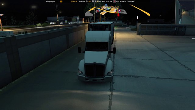 Dried Fruit - Exit: Camp Verde - Destination: Flagstaff #Kenworth -Reversing - American Truck Simulator