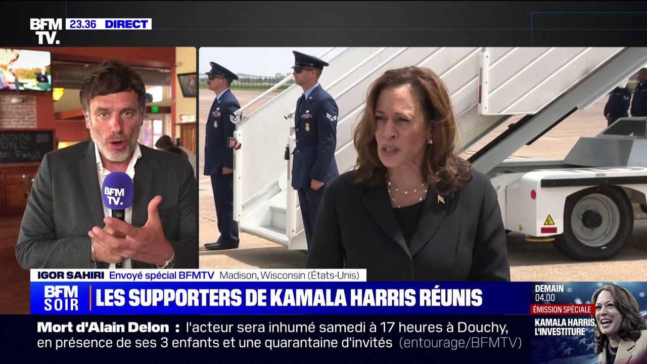Convention démocrate: dans le Wisconsin, les sympathisants et militants démocrates attendent avec impatience le discours de Kamala Harris