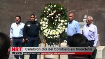 Celebran día del bombero en Monclova con entrega de reconocimientos