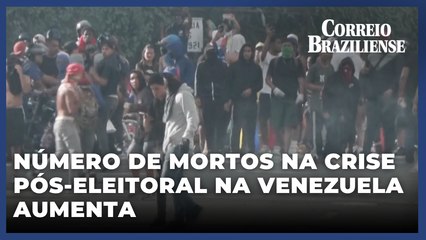 Sobe para 27 o número de mortos na crise pós-eleitoral na Venezuela