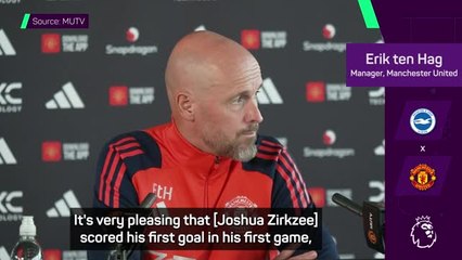 Debut goal ideal for Zirkzee’s confidence – Ten Hag