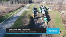 Canadian Rail Giants Lock Out 10,000 Workers Amid Union Dispute, Disrupting Transportation of Key Goods