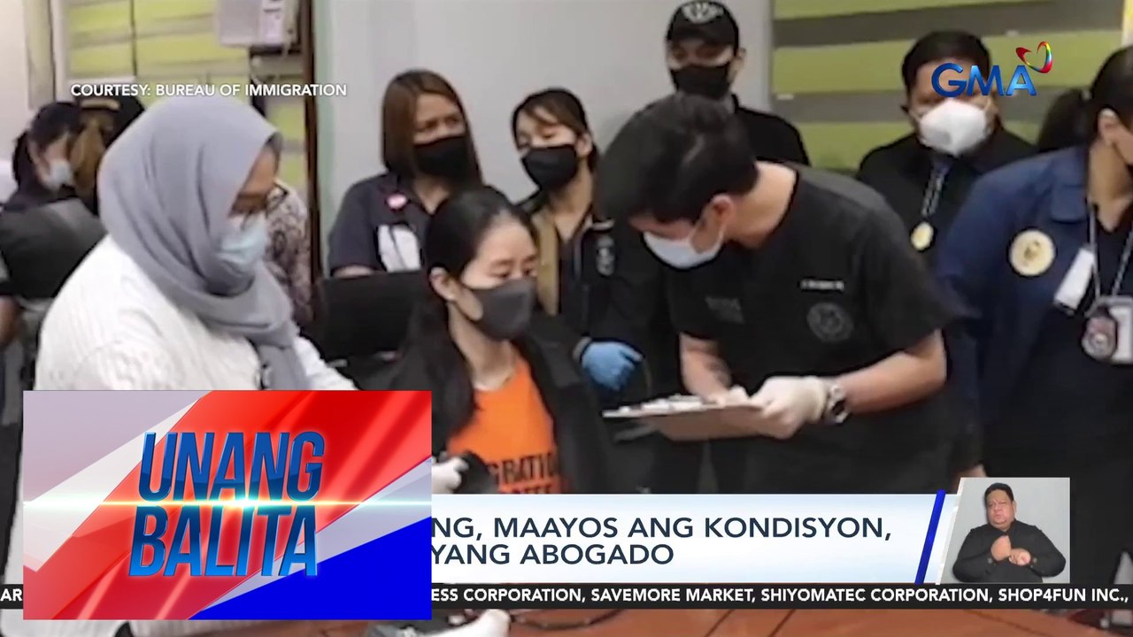 Shiela Guo at Cassandra Li Ong, nasa kustodiya ng NBI matapos arestuhin sa Indonesia | Unang Balita
