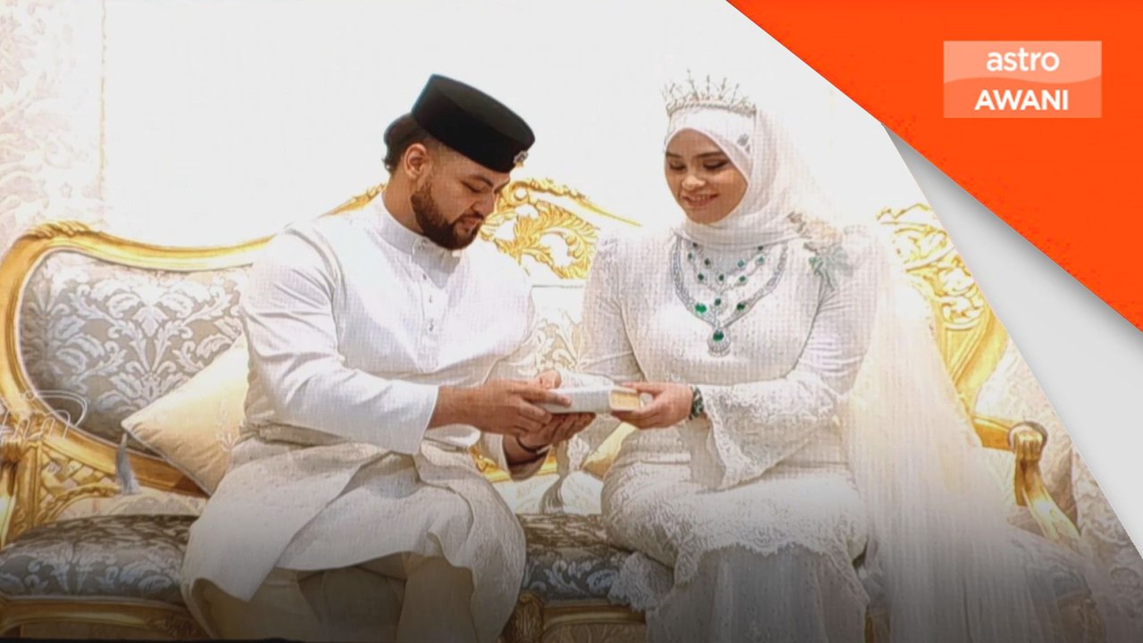 Tengku Puteri Afzan Aminah selamat diijab kabul dalam Istiadat Diraja