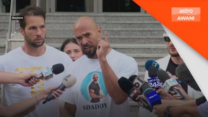 Andrew Tate dikenakan tahanan rumah atas dakwaan eksploitasi